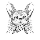 stitch  tattoo design idea