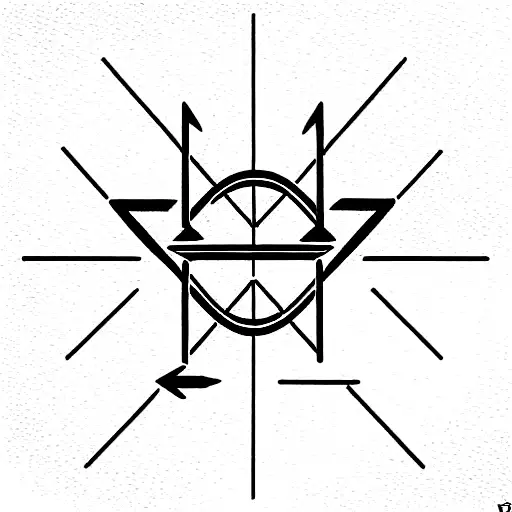 Guys, what do you think about this Compass with Arrow Tattoo in the Upper  Arm area? I really like the geometric designs which I already have in my  arms. Hence wanted to