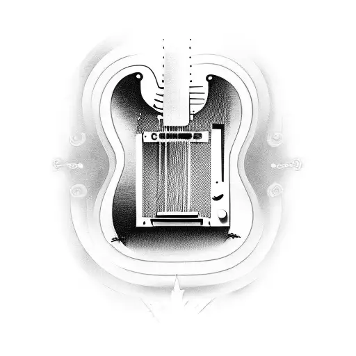 worship Telecaster Guitar  tattoo design idea
