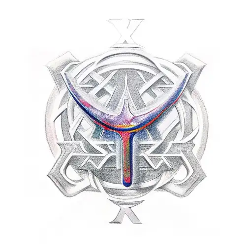 Ankh Symbol tattoo design idea