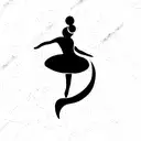 Dance with massage tattoo design idea