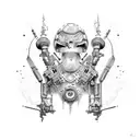 dance tattoo design idea