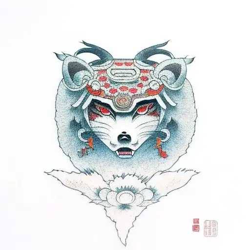 chihiro and mononoke tattoo design idea