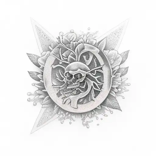 growth tattoo design idea