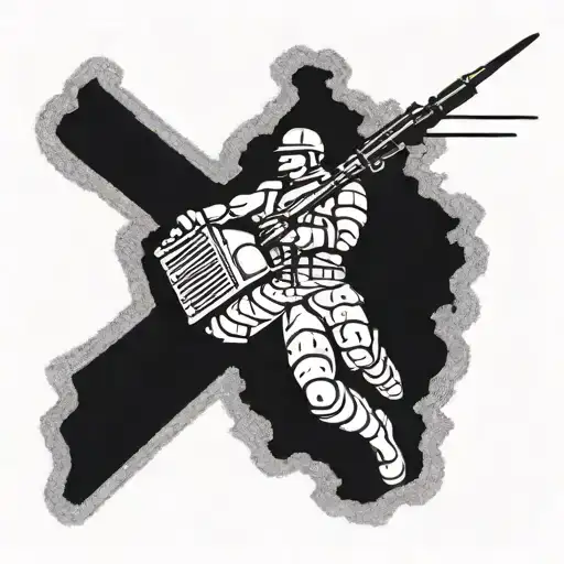 rammstein weidemanns heil german infantry tattoo design idea