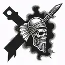 rammstein weidemanns heil german infantry tattoo design idea