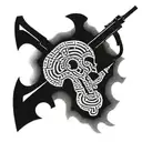 rammstein weidemanns heil german infantry tattoo design idea