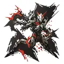 Wisp from Warframe tattoo design idea