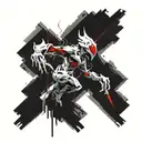 Wisp from Warframe tattoo design idea