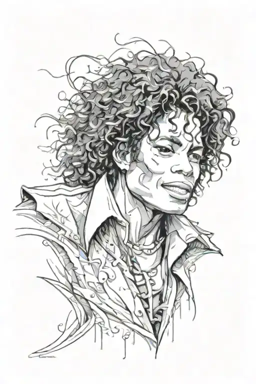 Michael jackson   tattoo design idea
