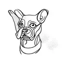 dog lover tattoo design idea