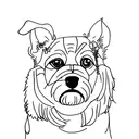 dog lover tattoo design idea