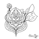 solitude tattoo design idea