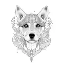 dog lover tattoo design idea