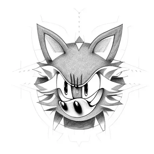 sonic  tattoo design idea