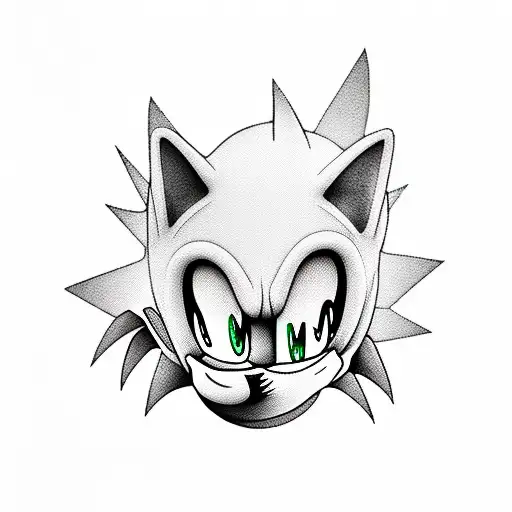 sonic  tattoo design idea