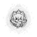 sonic  tattoo design idea