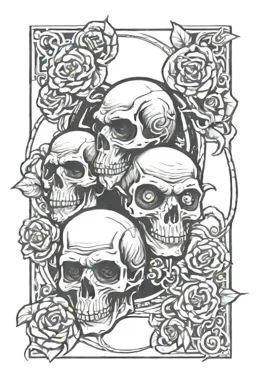 hear see speak no evil tattoo design idea