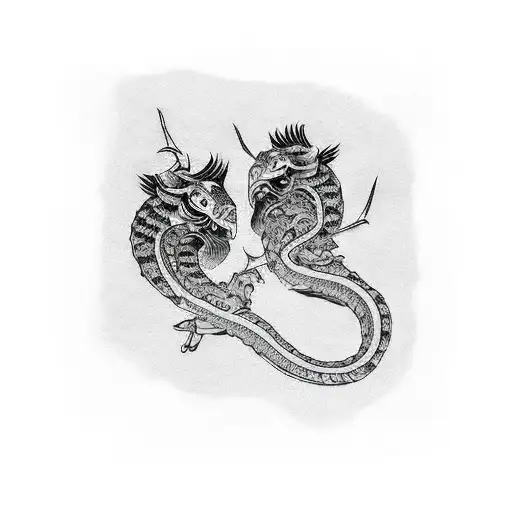 unique couple tatoo based on internet meme duos tattoo design idea