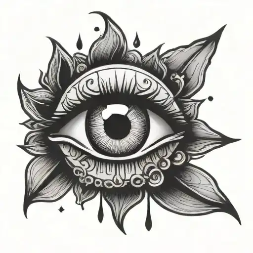 eye emoji black and white tattoo tattoo design idea