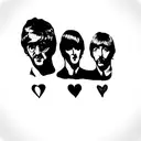 The Beatles tattoo design idea
