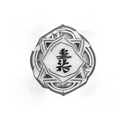 Jackie Chan Talismans tattoo design idea