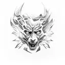 Jackie Chan Talismans tattoo design idea