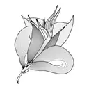 Bird of Paradise tattoo design idea