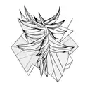 Bird of Paradise tattoo design idea