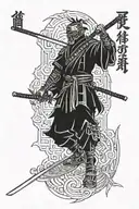 Ronin XIII tattoo design idea