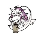 Dragon as ouroboros colored tattoo design idea