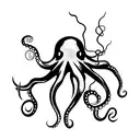 octopus tentacles  tattoo design idea