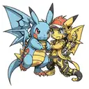 best friends pokemon tattoo design idea