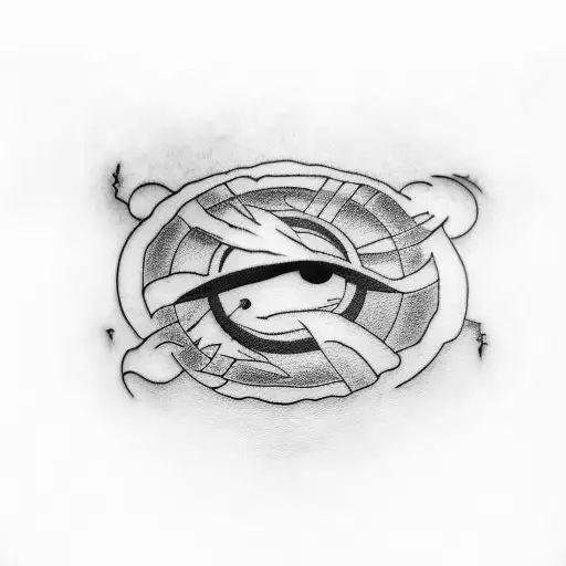 pain from naruto tattoo design idea