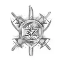barbados island tattoo design idea