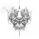 san judas tattoo design idea