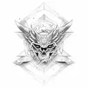 san judas tattoo design idea