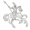 St. George the Victorious tattoo design idea