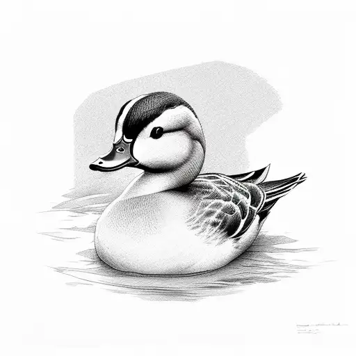 SEXY DUCK LINEWORK — Damnit, Wooddy!