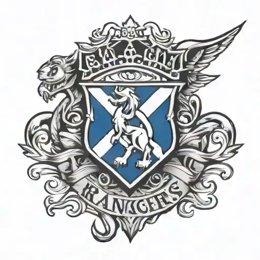 Glasgow rangers tattoo design idea