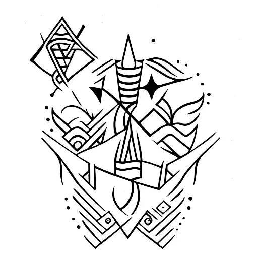 the magic flute tattoo design idea