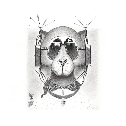 Gucci Mane Lemonhead tattoo design idea