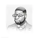 Gucci Mane Lemonhead tattoo design idea