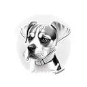 Beagle tattoo design idea