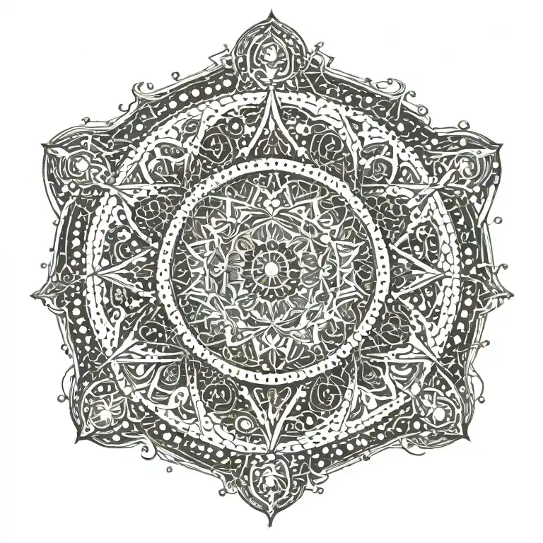 gemini and leo connect the dot stars forming the shape tattoo design idea