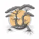 nothing tattoo design idea