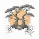 nothing tattoo design idea