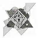 aquarius virgo taurus aries tattoo design idea