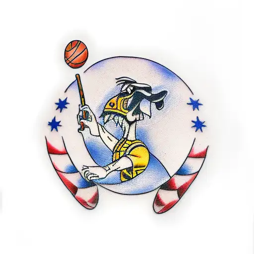 rncb basketball tattoo design idea