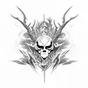 Thorn from Destiny videogame tattoo design idea